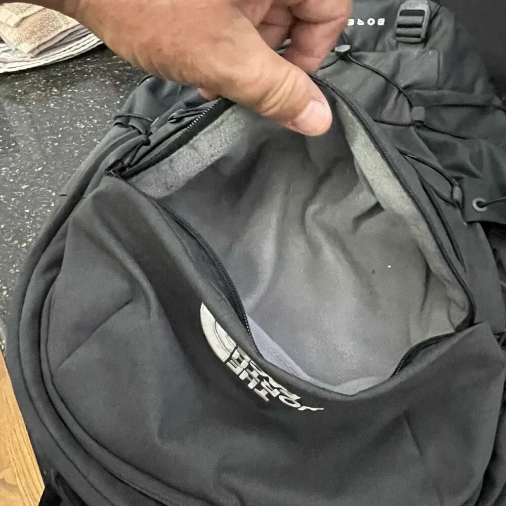The North Face Borealis Charcoal Backpack.
